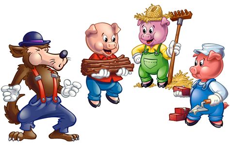 three little pigs pictures page , Three Little Pigs are the characters ...