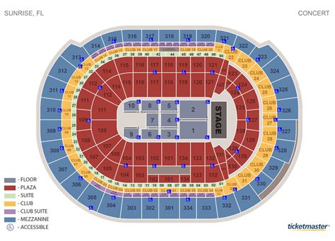 Florida Panthers Stadium Seating Chart | Awesome Home