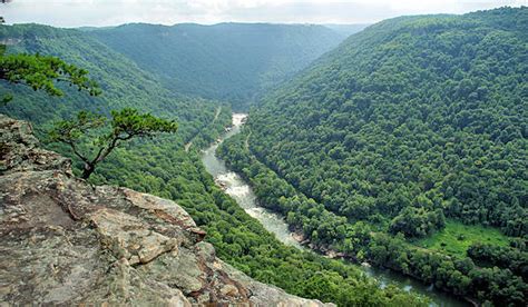 Endless Wall Hiking Trail - Star Song Cabins, WV New River Gorge