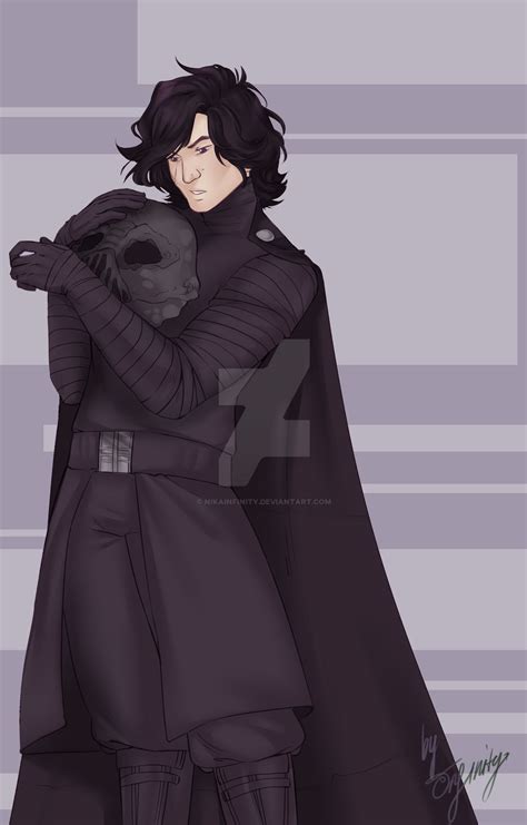 Kylo Ren with Darth Vader's helmet by NikaInfinity on DeviantArt