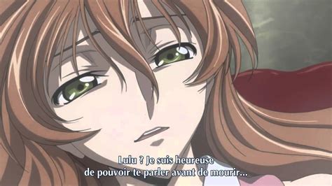 Code Geass R2 La mort de Shirley - YouTube