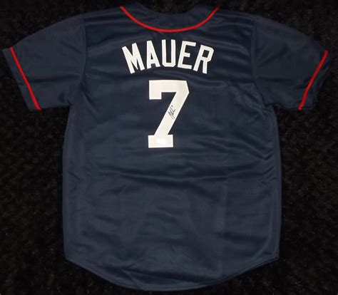 Lot Detail - JOE MAUER SIGNED TWINS JERSEY