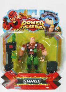 ZAG Heroez Power Players Sarge Action Figure Playmates Cartoon Network ...