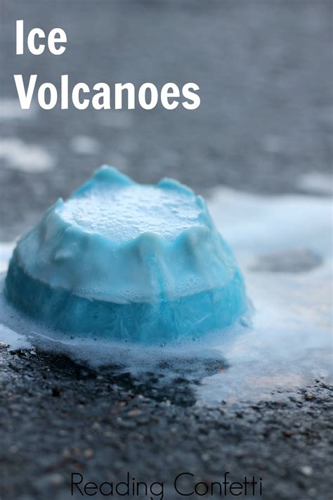 Ice Volcanoes ~ Reading Confetti