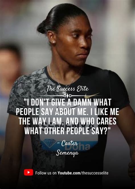 Top 30 Inspiring Caster Semenya Quotes To Love Yourself | Inspiring athletes, Caster semenya ...