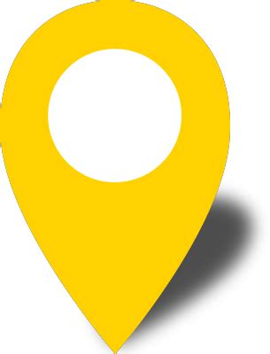 Simple location map pin icon2 yellow free vector data | SVG(VECTOR):Domínio público | ÍCONE ...