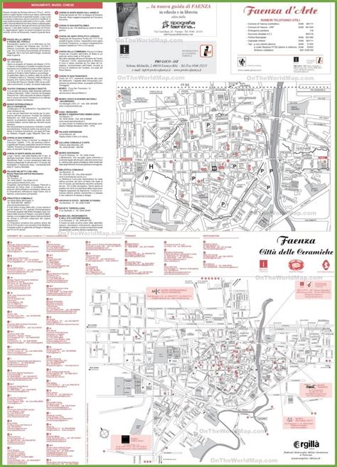 Faenza tourist map Tourist Map, Maps, Italy, Art, Italia, Blue Prints ...