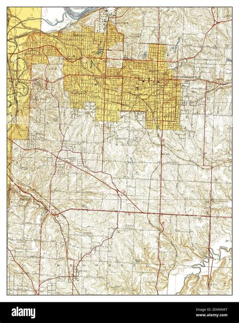 Independence missouri map hi-res stock photography and images - Alamy