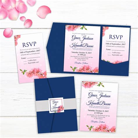 Foldable Invitation Template