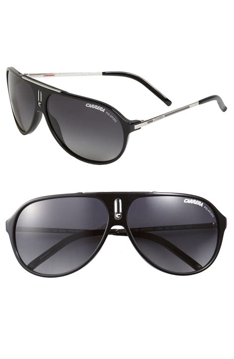 Carrera Eyewear 'Hot' 64mm Polarized Aviator Sunglasses | Nordstrom