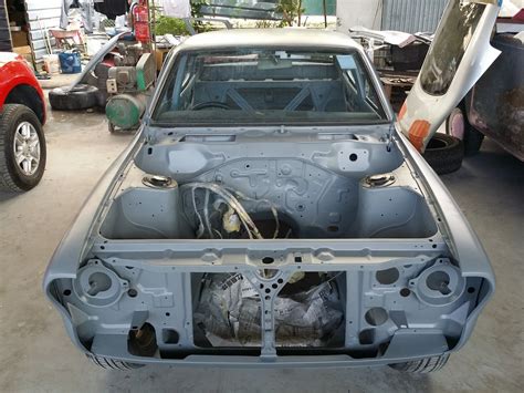 A Datsun Turbo Violet from 1974: Restoring the Datsun 120Y B210 Body (Update 1)...Datsun 120Y ...