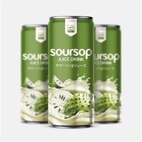 Soursop Juice Drink on Packaging of the World - Creative Package Design Gallery Juice Packaging ...