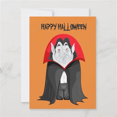 Halloween Vampire Invitation | Zazzle