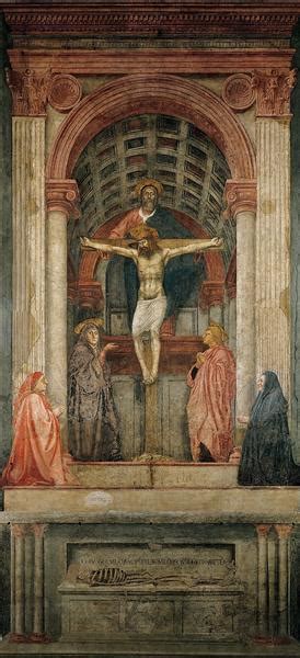 The Holy Trinity, 1427 - 1428 - Masaccio - WikiArt.org