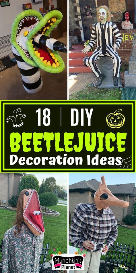 Get Spooky with DIY Beetlejuice Decoration Ideas