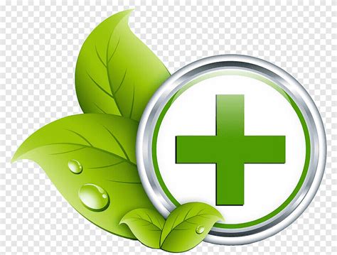 Green cross with leaf logo, Health Care Medicine Icon, Green healthcare ...