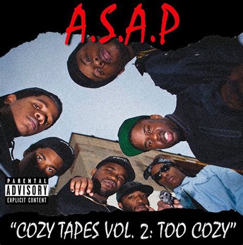 asap mob x nwa cover art on Behance