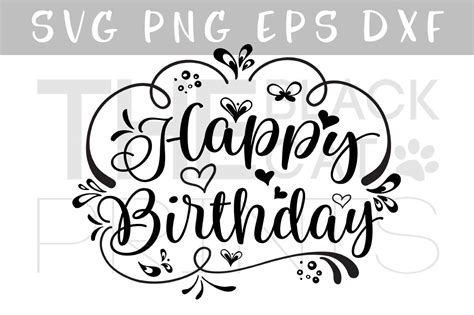 Free Birthday Card Svg Files 406 SVG PNG EPS DXF File