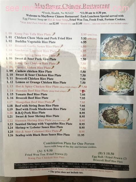 Online Menu of Mayflower Chinese Restaurant Restaurant, Capitola, California, 95010 - Zmenu