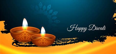 Happy Diwali colorful festive banner 676145 Vector Art at Vecteezy