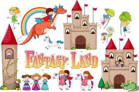 Fairy Tale Characters Vector Art, Icons, and Graphics for Free Download