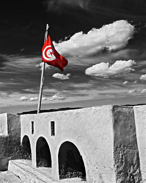 Tunisian Flag / Hammamet - Tunisia | Tunisian flag, Tunisia flag, Tunisia hammamet