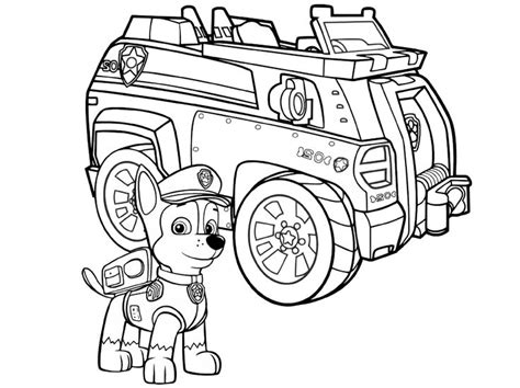 Paw Patrol Police Car Coloring Pages / Coloring Book Sports Car Elegant Police Car Coloring ...