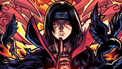 2048x1152 Resolution Itachi Uchiha Cool Digital Art Naruto HD 2048x1152 ...