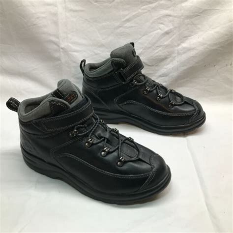 Dr. Comfort Vigor Womens Diabetic Hiking Shoe BOOTS Black Leather Sz 10m for sale online | eBay