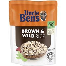 Uncle Ben's Microwave Brown & Wild Rice 250g - Black Box Product Reviews