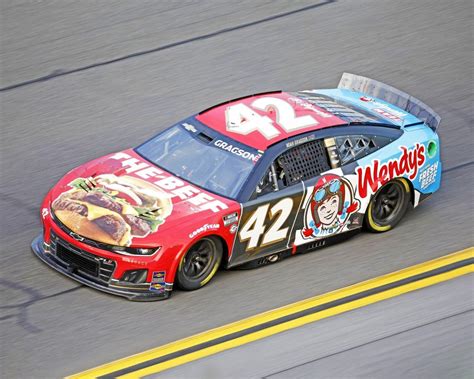 Noah Gragson #42 Wendy's 2023 NASCAR 8"X10" Glossy Photo Print 17SCTS ...