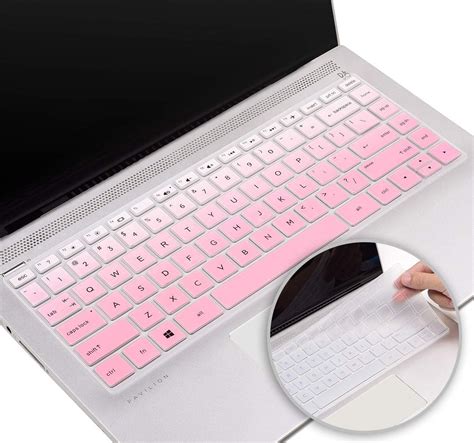 Keyboard Cover for HP Laptop 14"& HP Pavilion x360 14 14-dk 14-fq 14-dq ...