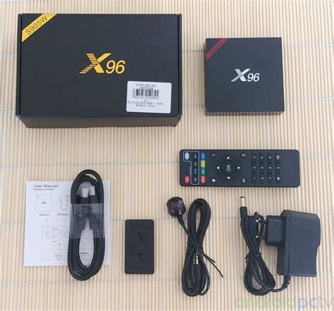 REVIEW: X96 mini a small low-cost TV-Box with Amlogic S905W SoC ...