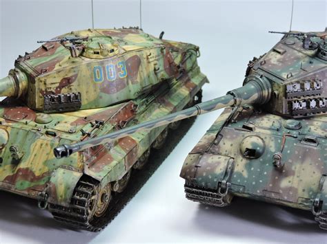 Tiger II Pair - Ambush Camo - Different Concepts | Armorama™