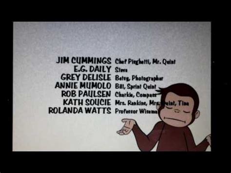 PBS Kids Curious George White Closing Ending Credits - YouTube | Pbs kids, Curious george, Pbs