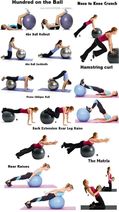 Swiss Ball Abdominal Exercise