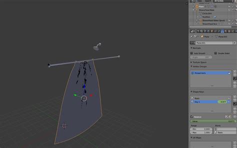 Cloth simulation staying in plane - Blender Stack Exchange
