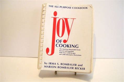 Joy of Cooking : The All-Purpose Cookbook by Irma S. Rombauer | Etsy | Joy of cooking, Joy, Etsy