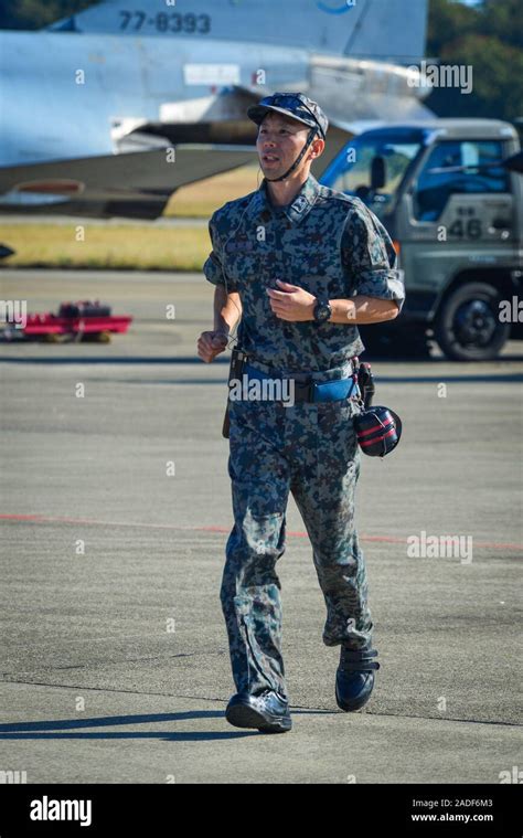 Gifu, Japan - Nov 10, 2019. Japan Air Self Defense Force (JASDF) air ...