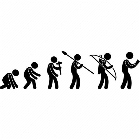 Anthropology, evolution, human, mankind, process, stages, technology icon - Download on Iconfinder