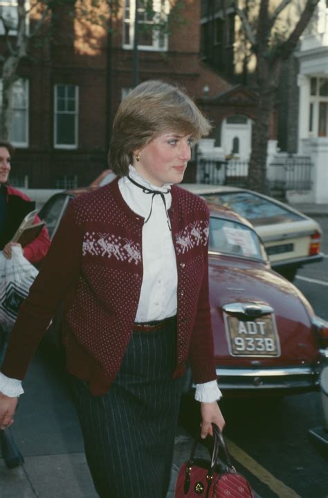 How To Wear A Cardigan Like Princess Diana