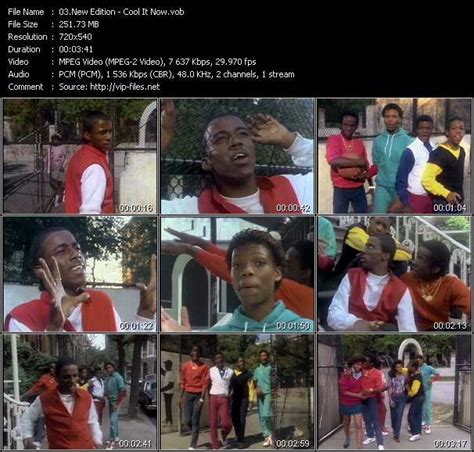 New Edition - Cool It Now - Download High-Quality Video(VOB)