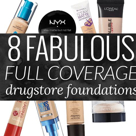 8 Drugstore Foundations | Best Drugstore Foundation | Meg O. On The Go