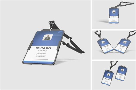 ID card mockup | Mockups ~ Creative Market