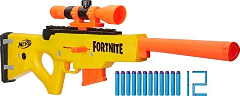 Amazon.com: Nerf Fortnite BASR-L Bolt Action, Clip Fed Blaster ...