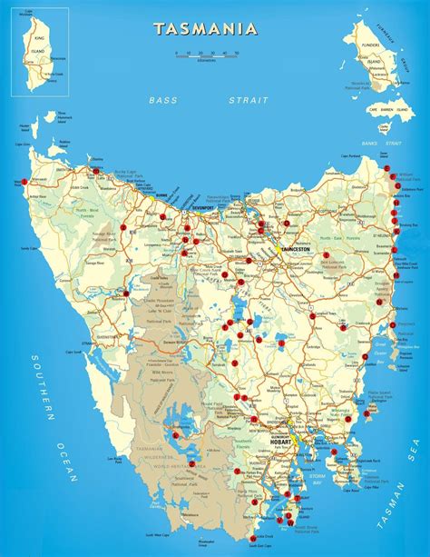 Tasmania Free Camping Map | Viagens, Viajar barato, Ciencias humanas