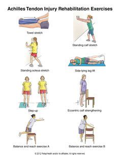 Achilles tendon exercises | Fit | Pinterest | Exercises, Stretches and Running