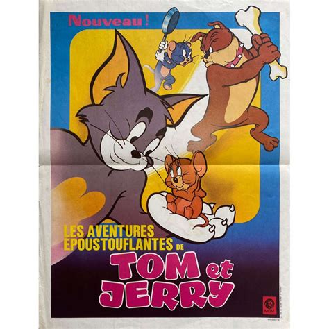 TOM AND JERRY ADVENTURES French Movie Poster - 15x21 in. - 1970