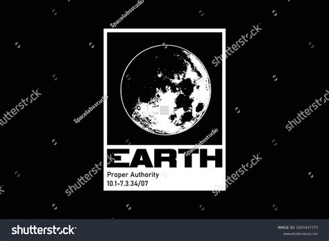 Streetwear Earth Aesthetic Quotes Design Inspiration Stock Vector ...