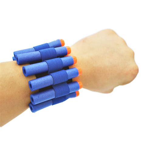 Gun Wristband Nerf Gun softbullet Can Hold Holer soft bullets player Outdoor game in arena arm ...